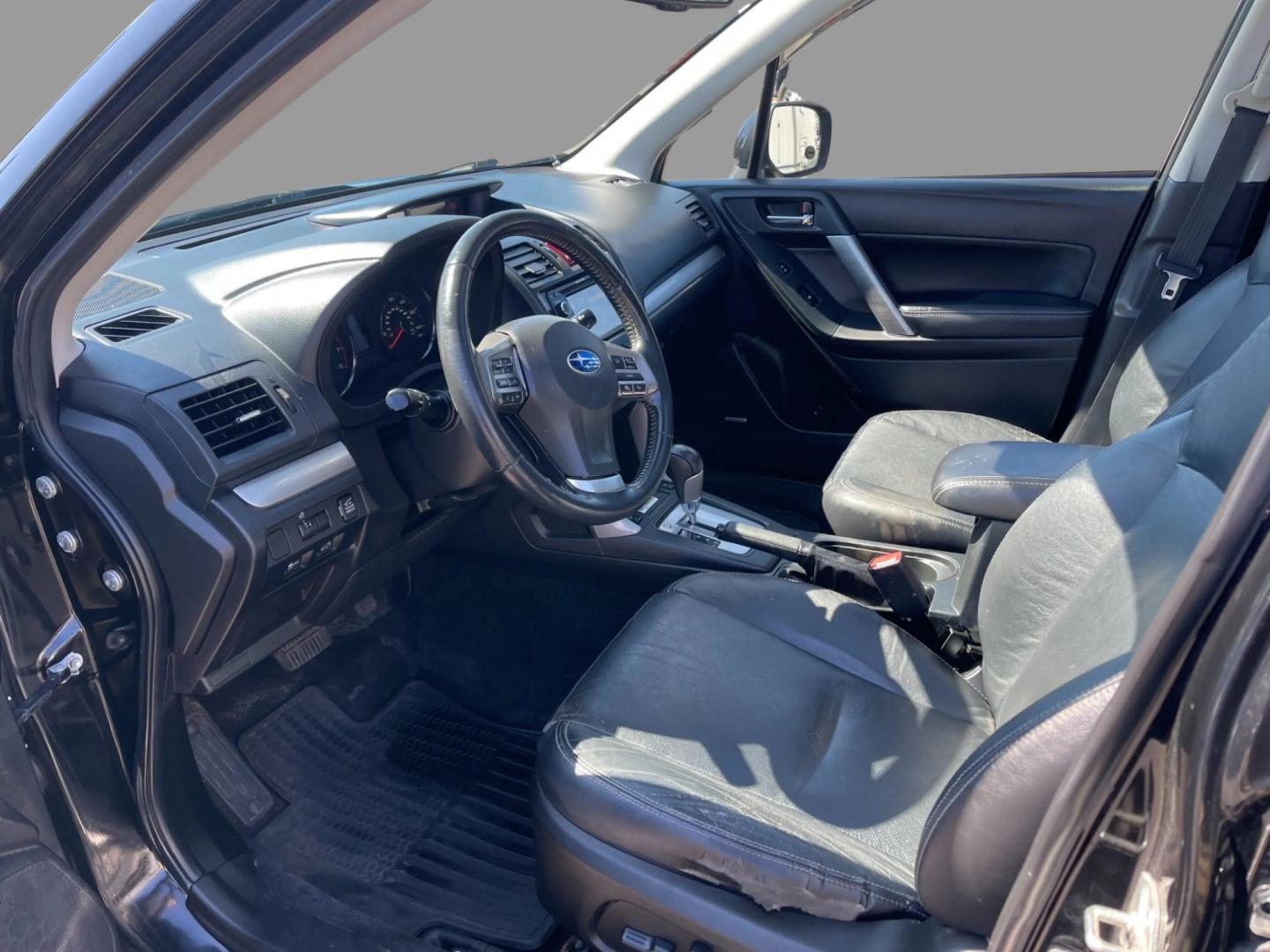 2014 Black /Black Subaru Forester 2.0XT Touring (JF2SJGMC4EH) with an 2.0L H4 SOHC 16V TURBO engine, Automatic transmission, located at 547 E. Main St., Orwell, OH, 44076, (440) 437-5893, 41.535435, -80.847855 - Photo#11